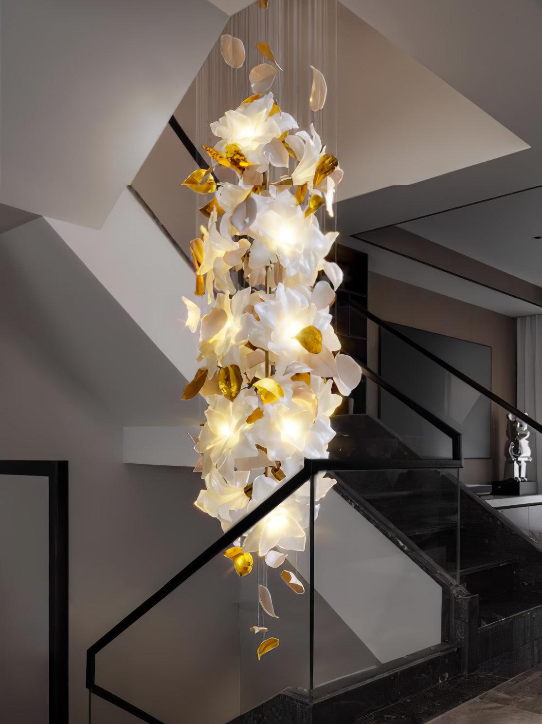 Flying Flowers Fluttering Chandelier - Lamp Outdoor