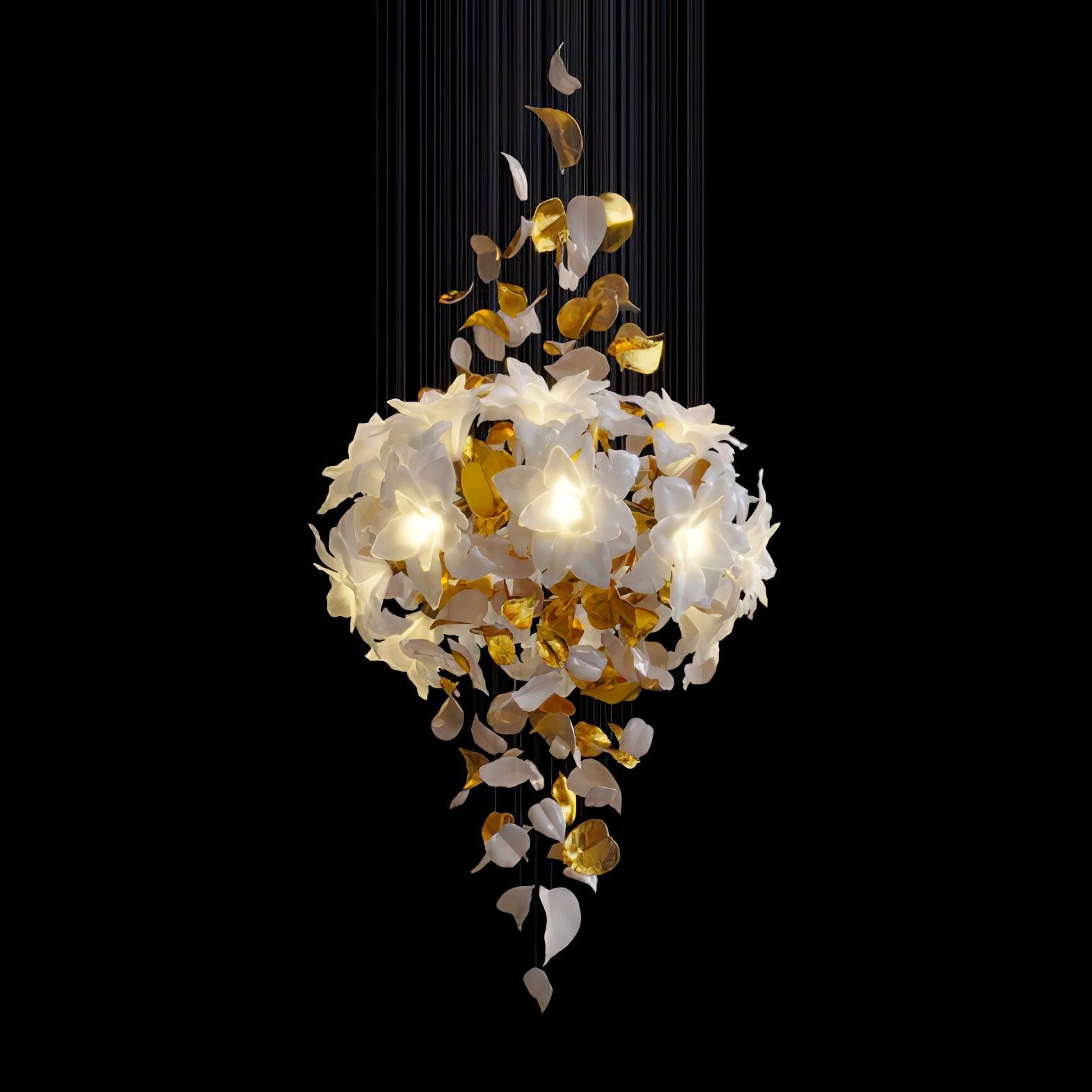 Flying Flowers Fluttering Chandelier - Lamp Outdoor