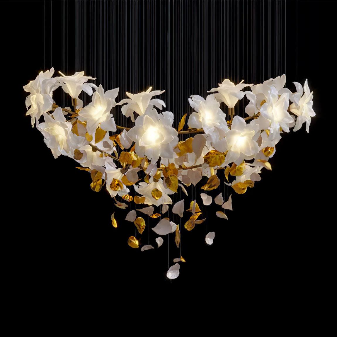 Flying Flowers Fluttering Chandelier - Lamp Outdoor