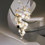 Flying Flowers Fluttering Chandelier - Lamp Outdoor