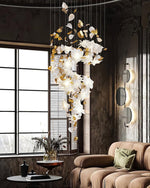 Flying Flowers Fluttering Chandelier - Lamp Outdoor