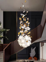 Flying Flowers Fluttering Chandelier - Lamp Outdoor