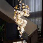 Flying Flowers Fluttering Chandelier - Lamp Outdoor