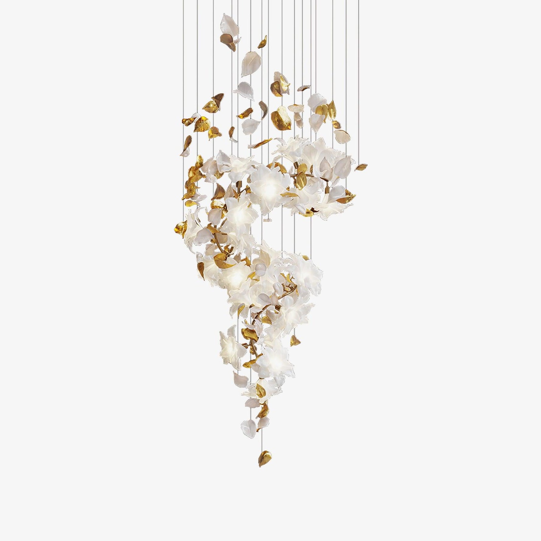 Flying Flowers Fluttering Chandelier - Lamp Outdoor