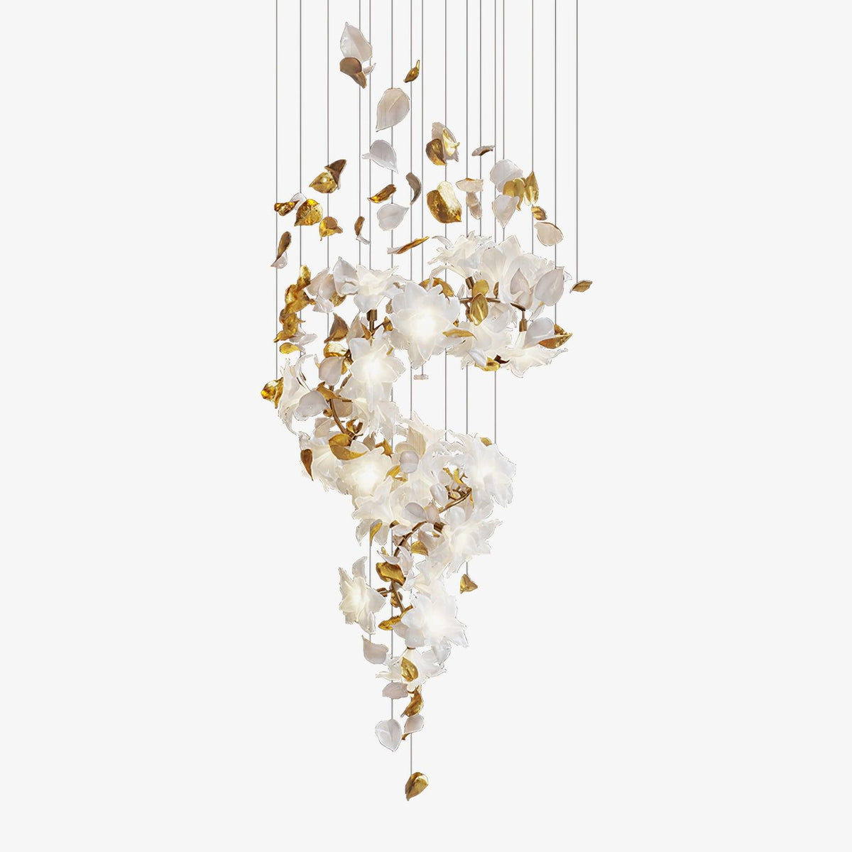Flying Flowers Fluttering Chandelier - Lamp Outdoor