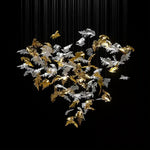 Cosolion Bird Glass Chandelier - Lamp Outdoor