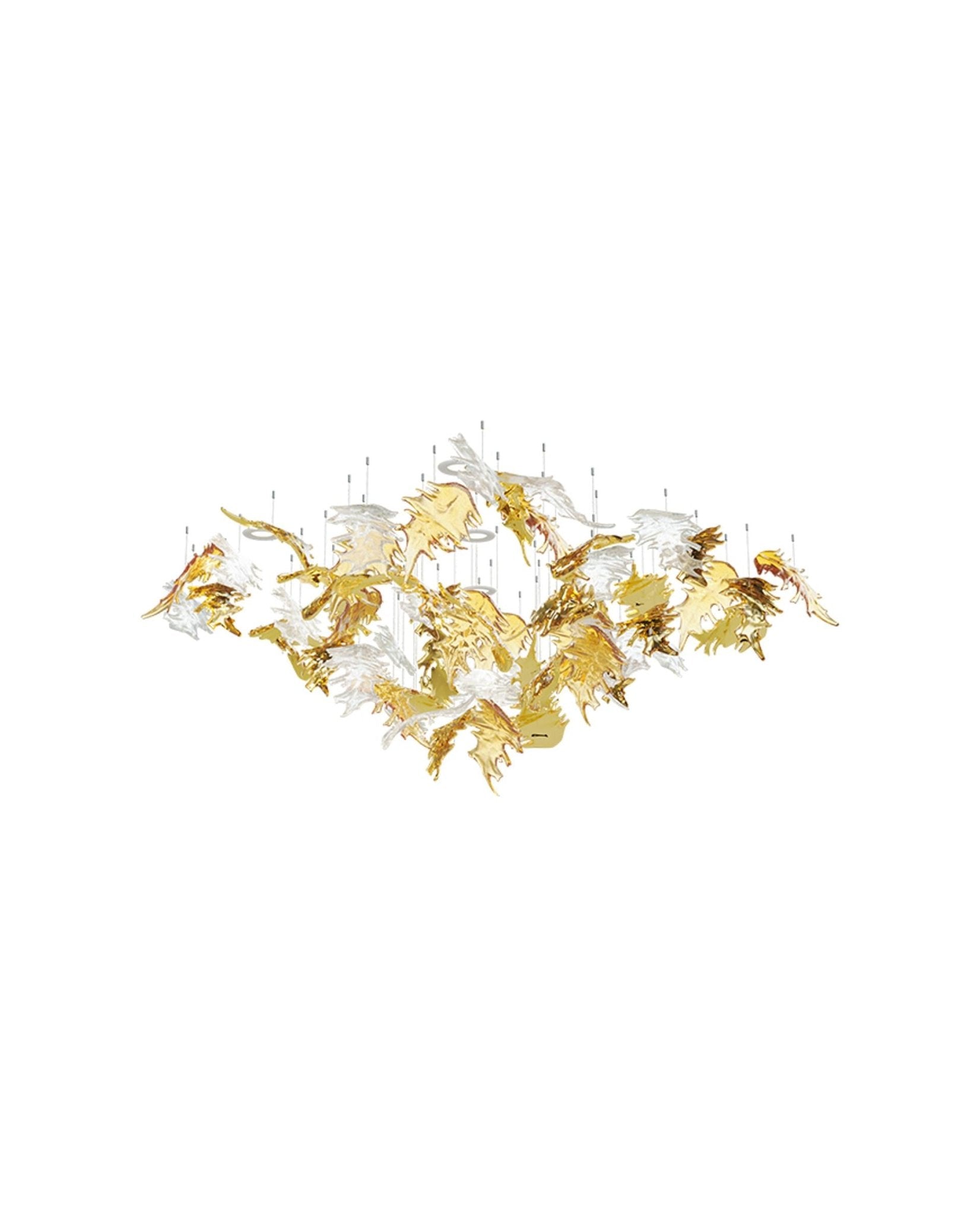 Cosolion Bird Glass Chandelier - Lamp Outdoor