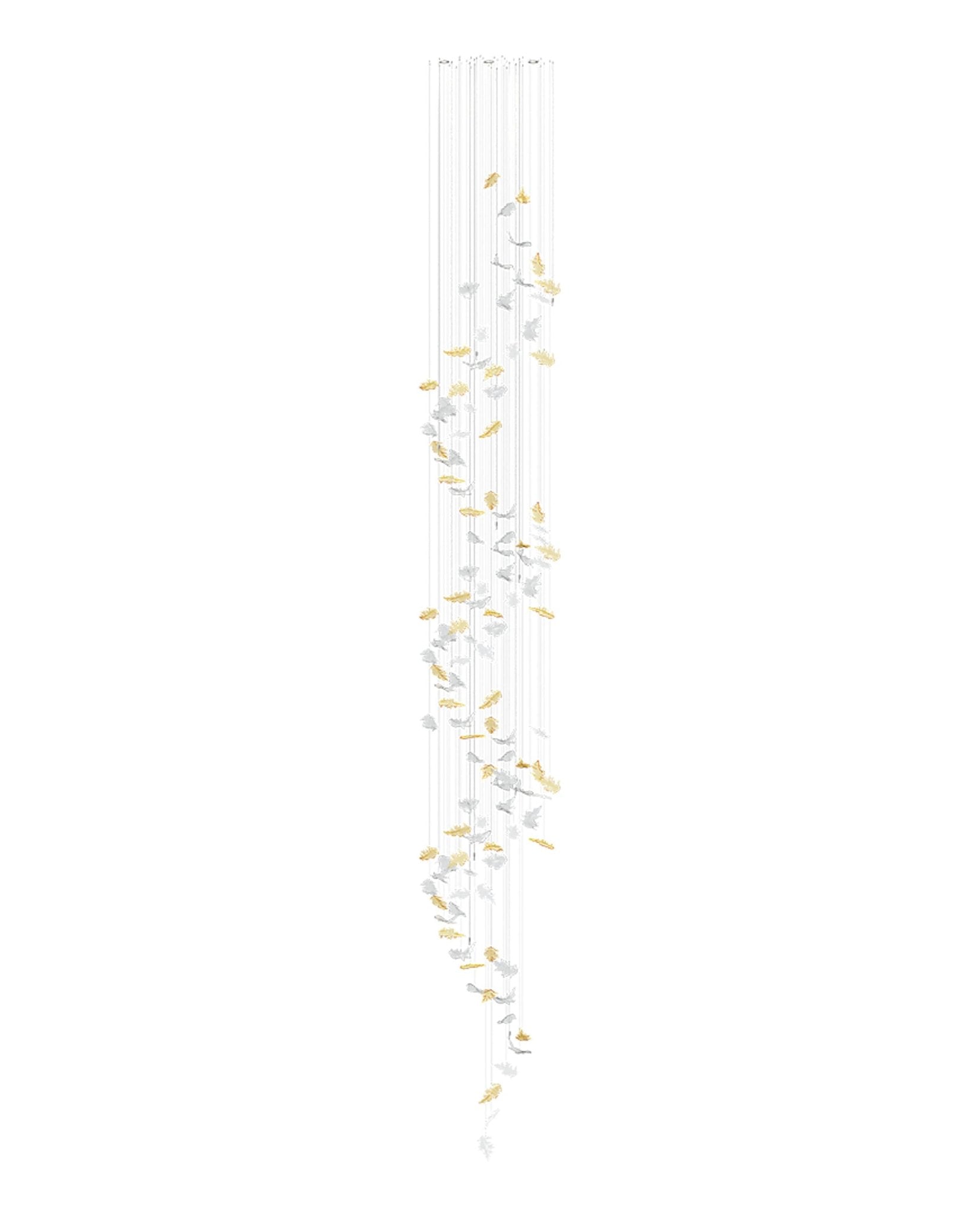 Cosolion Bird Glass Chandelier - Lamp Outdoor