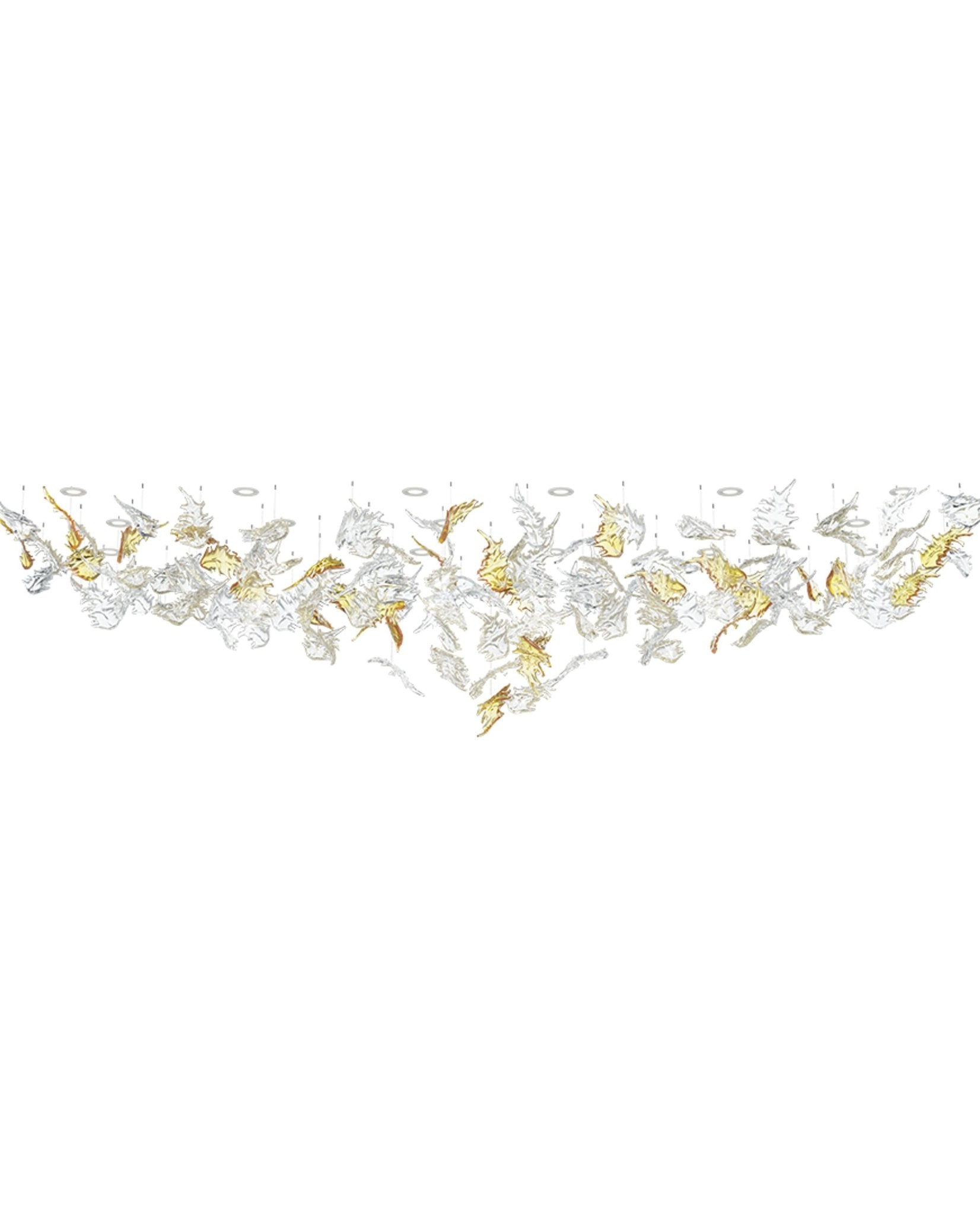 Cosolion Bird Glass Chandelier - Lamp Outdoor