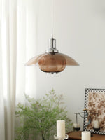 Flying Saucer Chrome Pendant Light - Lamp Outdoor