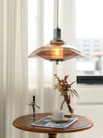 Flying Saucer Chrome Pendant Light - Lamp Outdoor