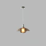 Flying Saucer Chrome Pendant Light - Lamp Outdoor