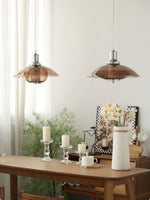 Flying Saucer Chrome Pendant Light - Lamp Outdoor
