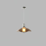 Flying Saucer Chrome Pendant Light - Lamp Outdoor