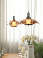 Flying Saucer Chrome Pendant Light - Lamp Outdoor