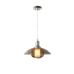 Flying Saucer Chrome Pendant Light - Lamp Outdoor
