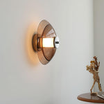 Flying Saucer Chrome Wall Light - Lamp Outdoor