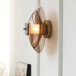 Flying Saucer Chrome Wall Light - Lamp Outdoor