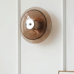 Flying Saucer Chrome Wall Light - Lamp Outdoor