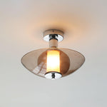 Flying Saucer Chrome Wall Light - Lamp Outdoor