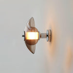 Flying Saucer Chrome Wall Light - Lamp Outdoor