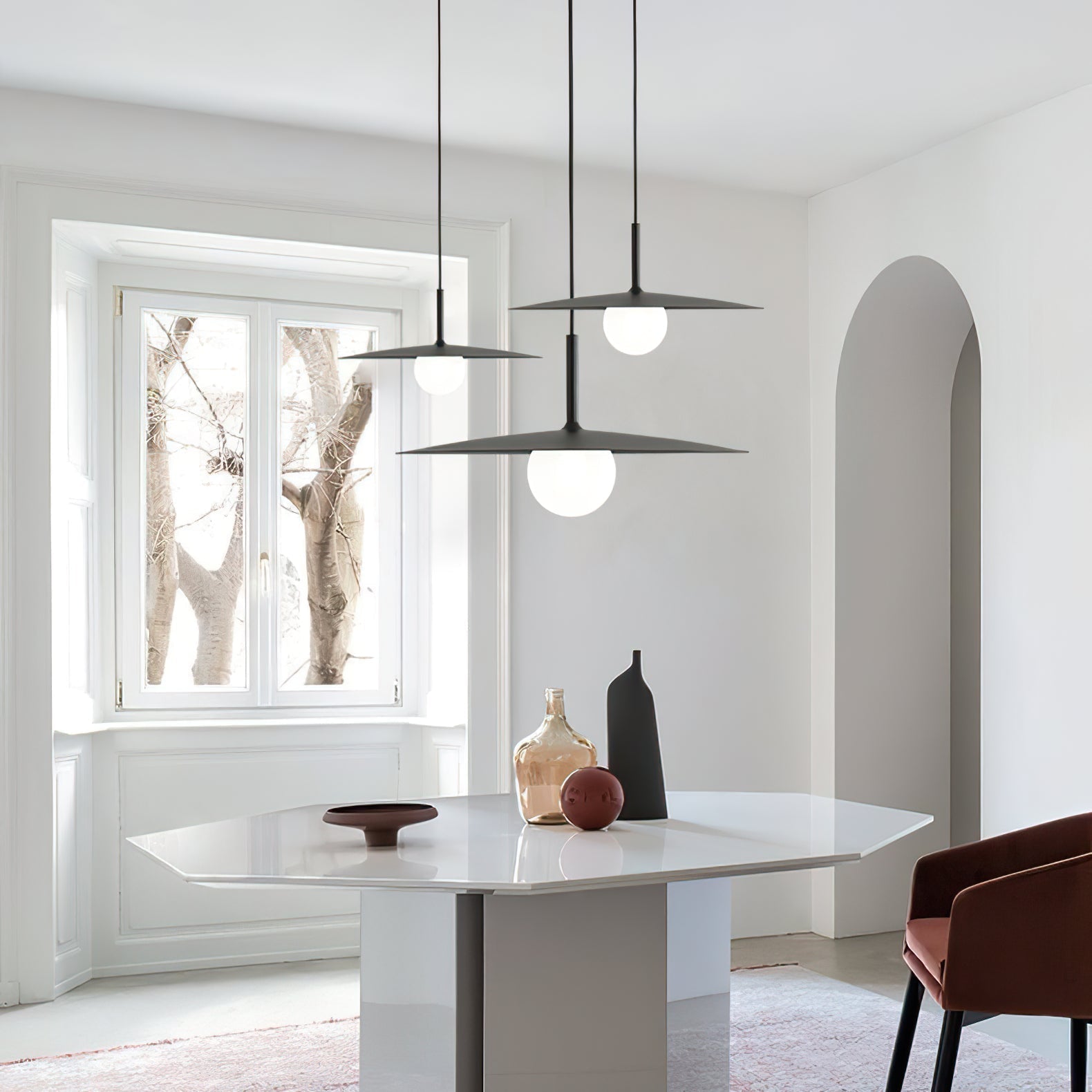 Gea Flying Saucer Pendant Lamp - Lamp Outdoor
