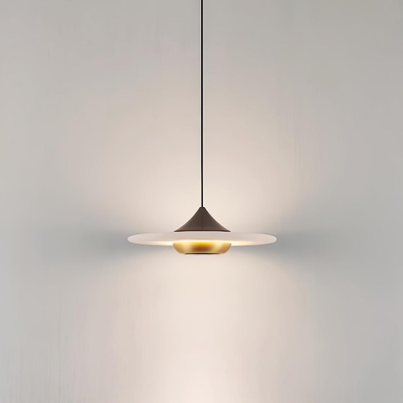 Flying Saucer Marble Pendant Lamp - Lamp Outdoor