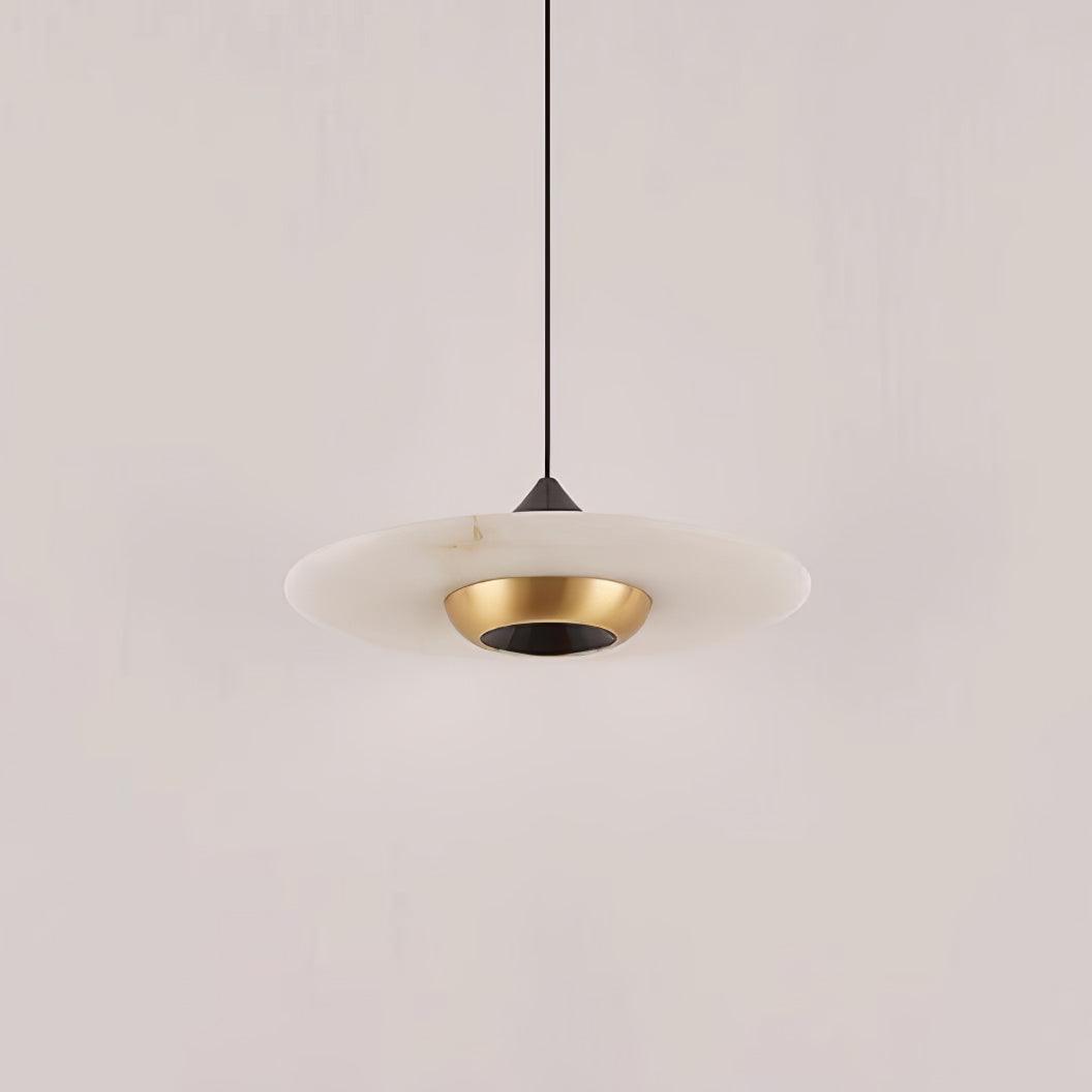 Flying Saucer Marble Pendant Lamp - Lamp Outdoor