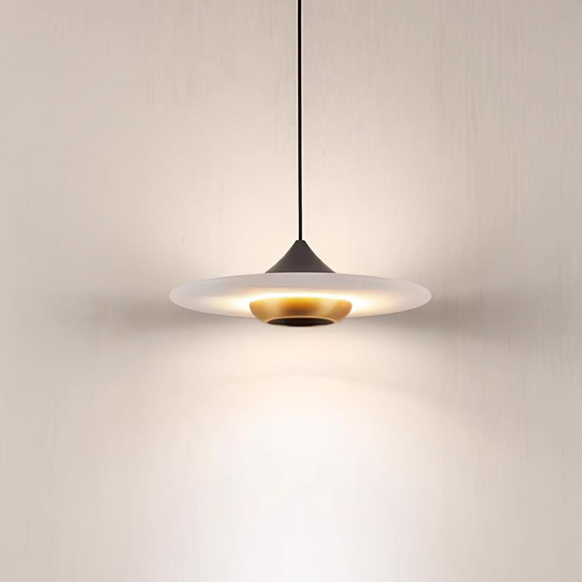 Flying Saucer Marble Pendant Lamp - Lamp Outdoor