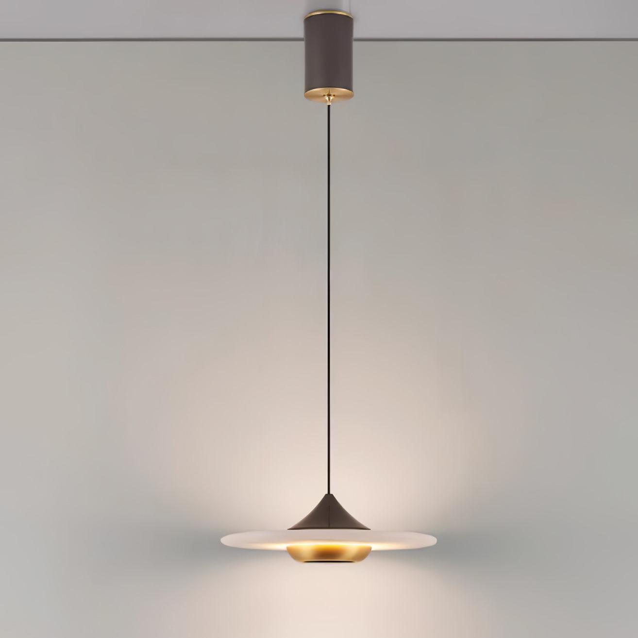 Flying Saucer Marble Pendant Lamp - Lamp Outdoor