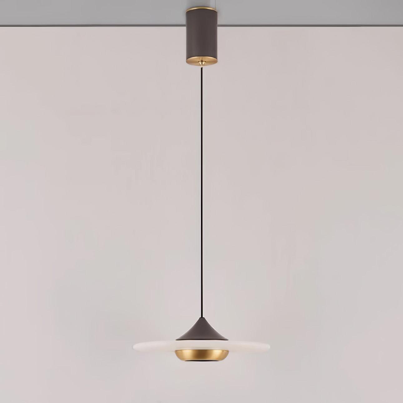 Flying Saucer Marble Pendant Lamp - Lamp Outdoor