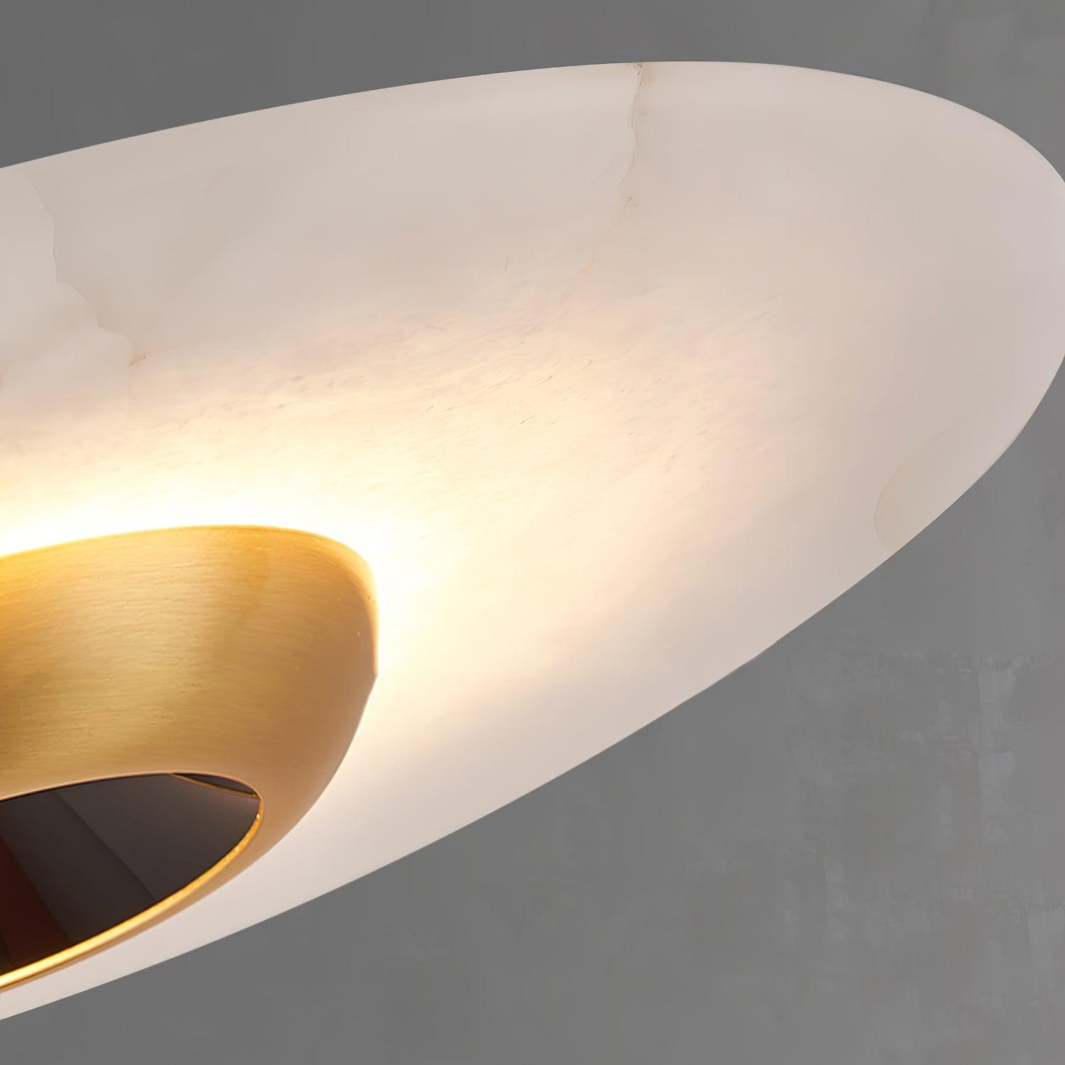 Flying Saucer Marble Pendant Lamp - Lamp Outdoor