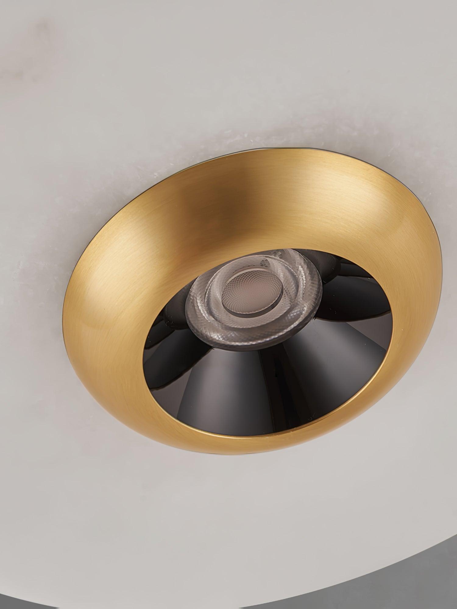 Flying Saucer Marble Pendant Lamp - Lamp Outdoor