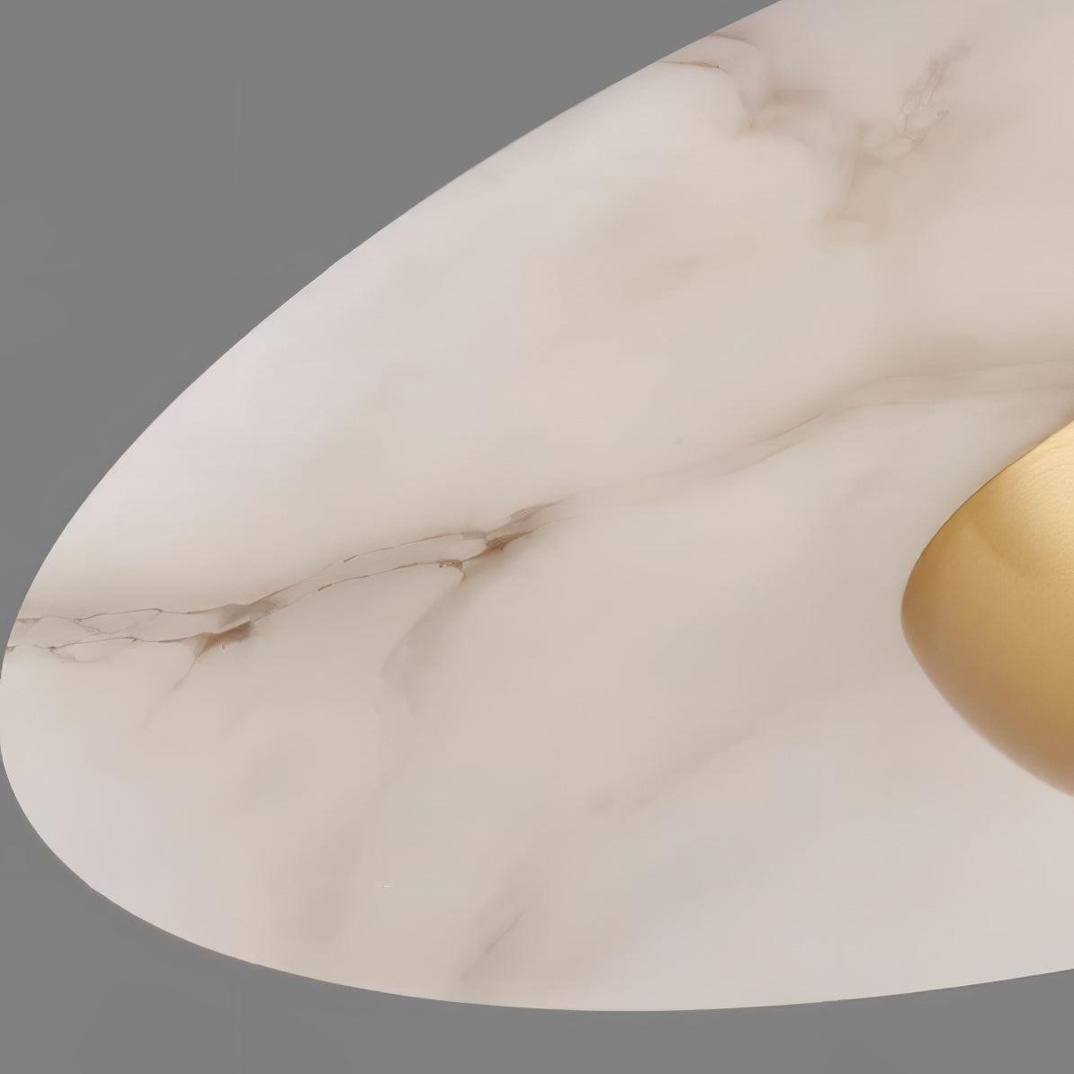 Flying Saucer Marble Pendant Lamp - Lamp Outdoor
