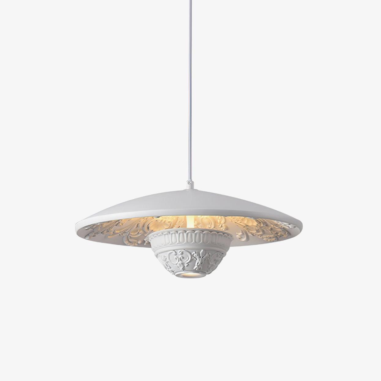 Flying Saucer Resin Pendant Lamp - Lamp Outdoor
