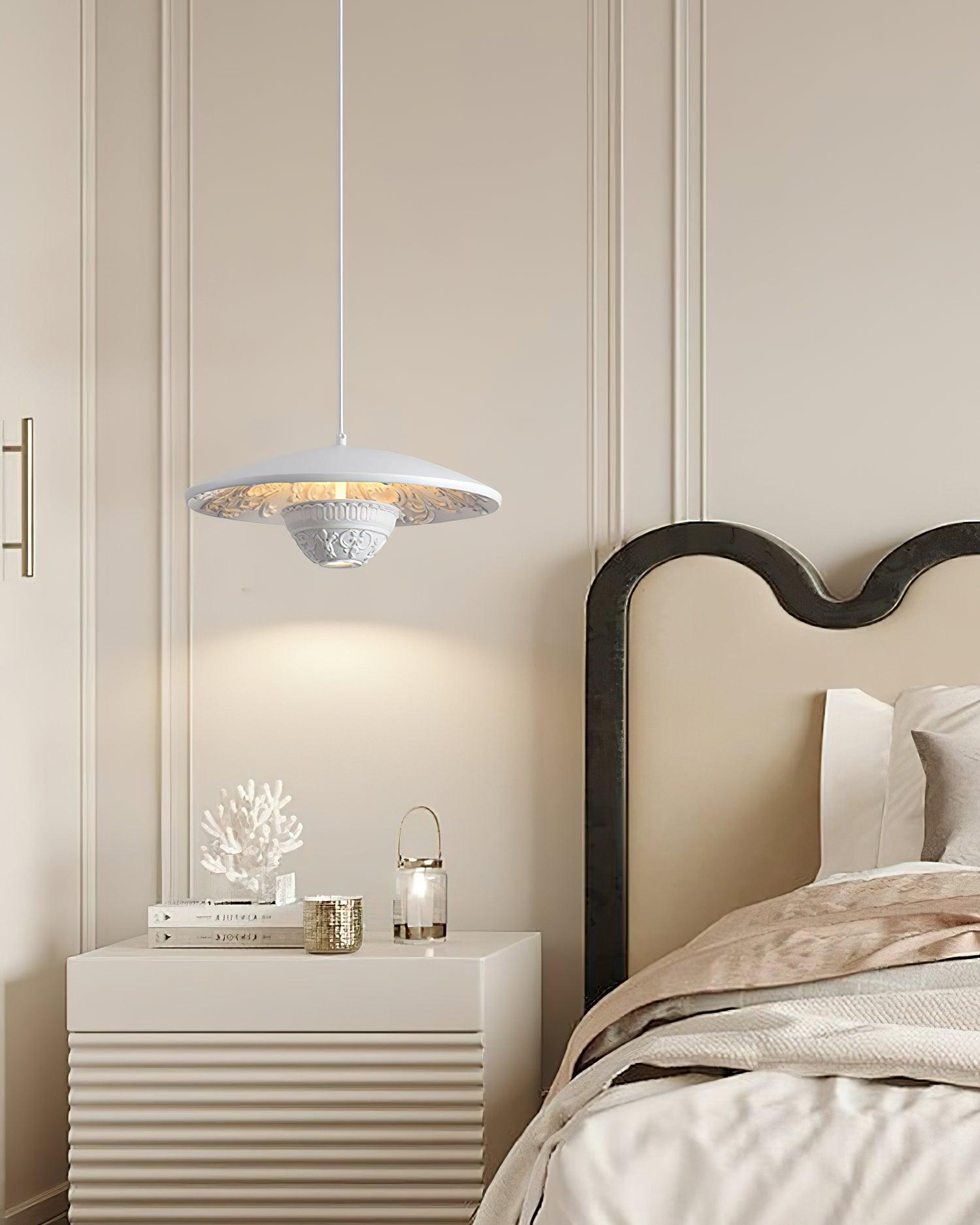 Flying Saucer Resin Pendant Lamp - Lamp Outdoor