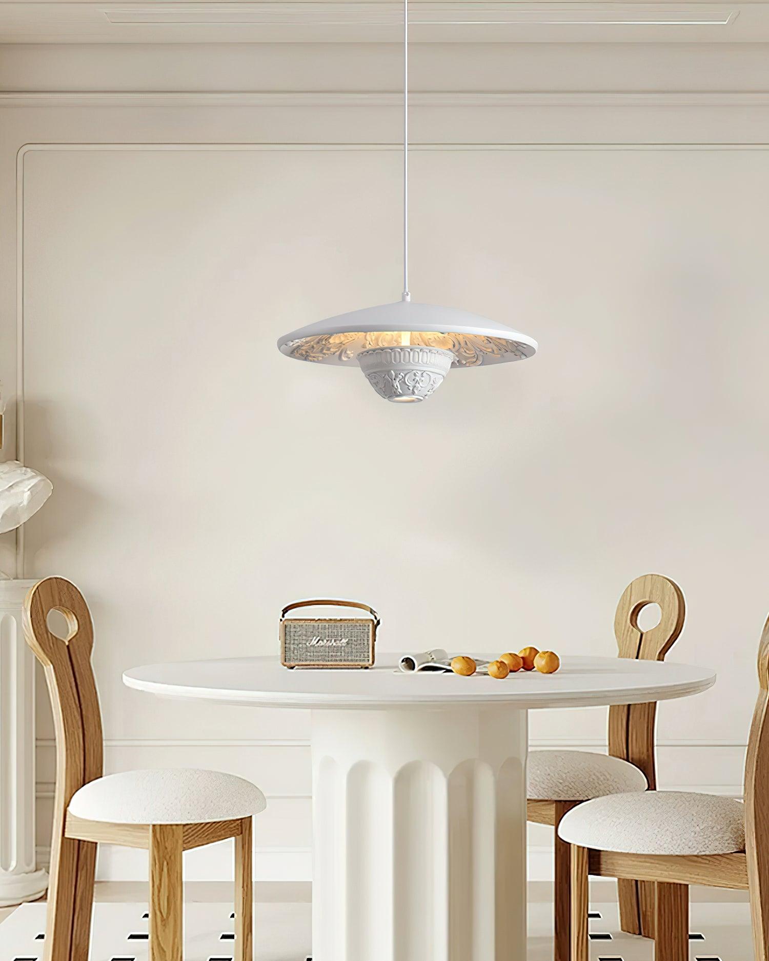 Flying Saucer Resin Pendant Lamp - Lamp Outdoor