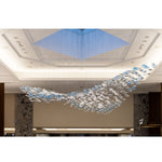 Ilvyniel Crystal Wave Chandelier - Lamp Outdoor
