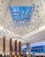 Ilvyniel Crystal Wave Chandelier - Lamp Outdoor