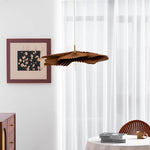 Folded Leaf Lotus Pendant Lamp - Lamp Outdoor