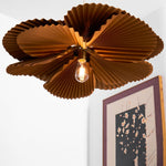 Folded Leaf Lotus Pendant Lamp - Lamp Outdoor