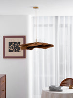 Folded Leaf Lotus Pendant Lamp - Lamp Outdoor