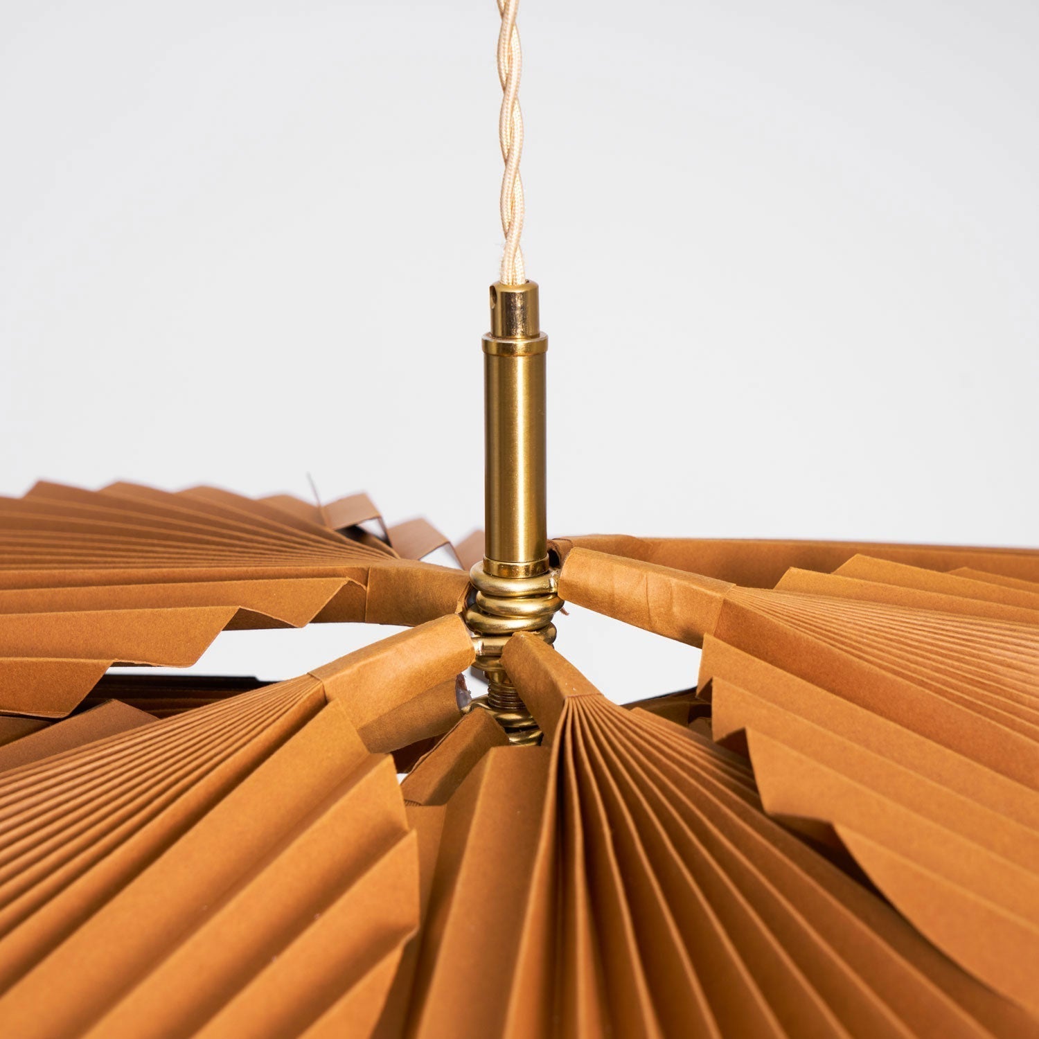 Folded Leaf Lotus Pendant Lamp - Lamp Outdoor