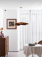 Folded Leaf Lotus Pendant Lamp - Lamp Outdoor