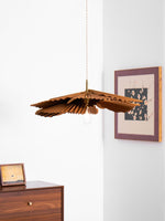 Folded Leaf Lotus Pendant Lamp - Lamp Outdoor