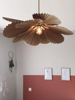 Folded Leaf Lotus Pendant Lamp - Lamp Outdoor