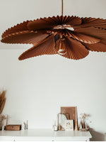 Folded Leaf Lotus Pendant Lamp - Lamp Outdoor