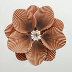 Folded Leaf Lotus Pendant Lamp - Lamp Outdoor