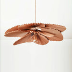 Folded Leaf Lotus Pendant Lamp - Lamp Outdoor