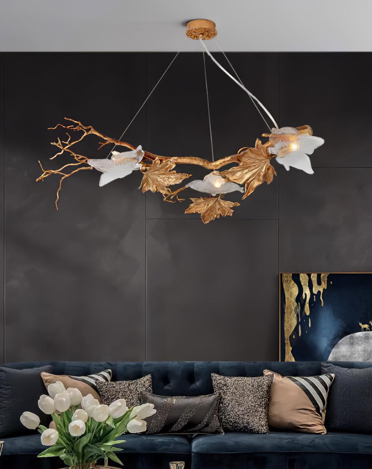 Abigail Luxury Glass Pendant Light - Lamp Outdoor